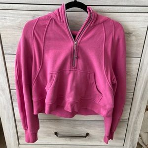 Pink Lychee Scuba Hoodie